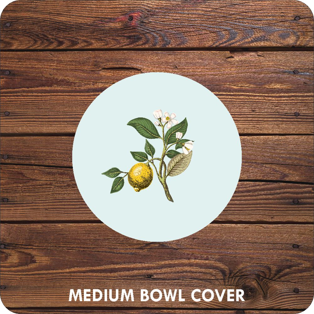 Lemon Birds Bowl Covers