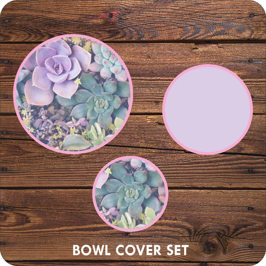 Succulents Bowl Covers